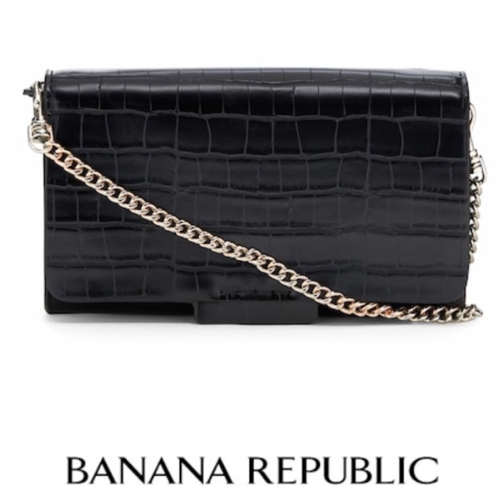 Banana Republic Vegan Lthr Smartphone Crossbody